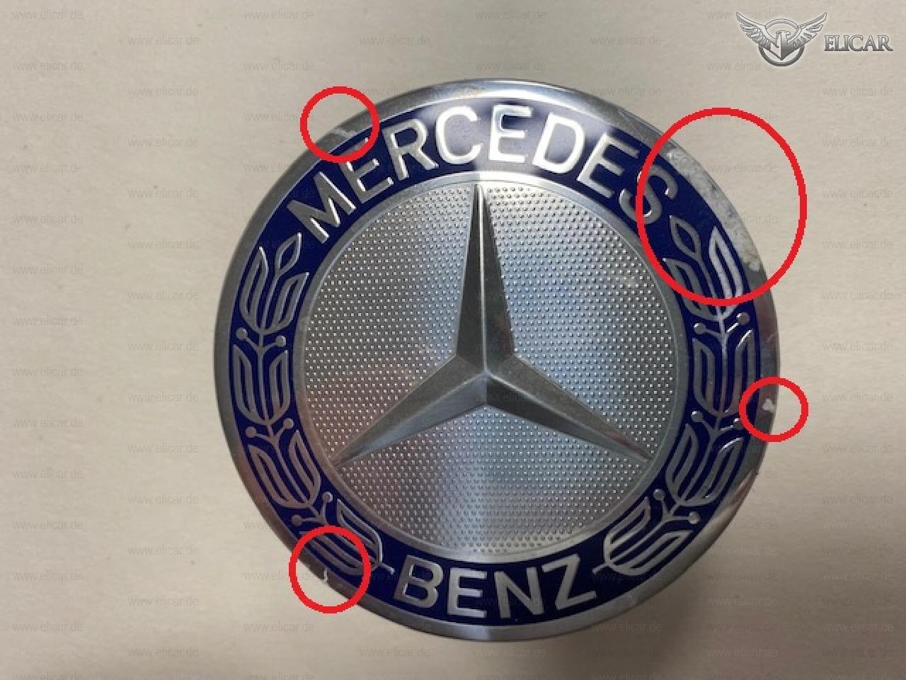 Radnabenabdeckung für Mercedes-Benz 