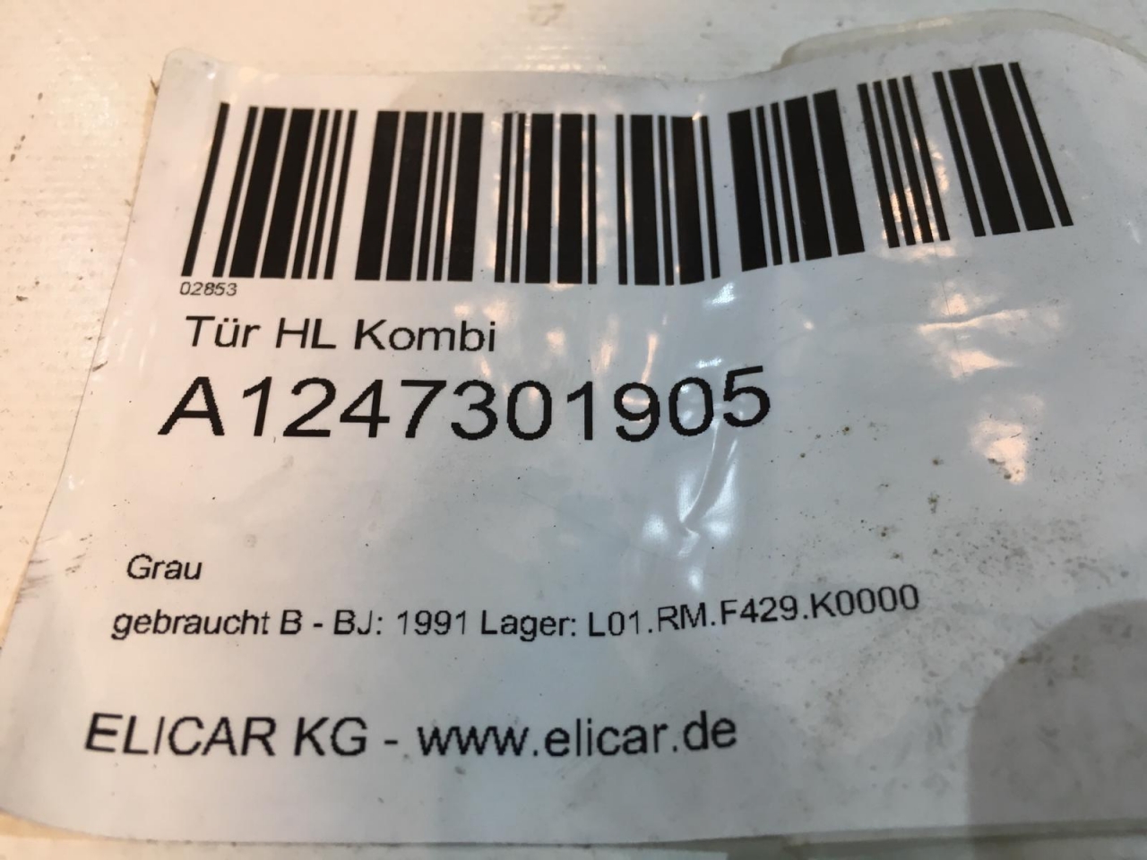 Tür hinten links ** für Mercedes-Benz  Tür hinten links ** für Mercedes-Benz