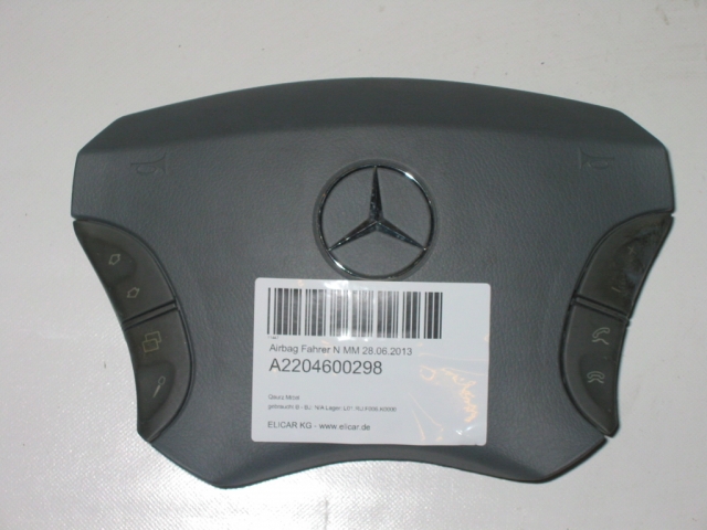 Airbag Fahrer  für Mercedes-Benz 
