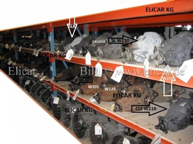 Differential  2,65    für Mercedes-Benz 