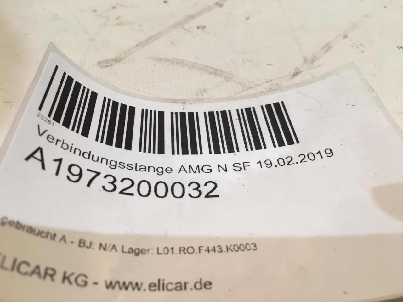 Verbindungsstange AMG für Mercedes-Benz Verbindungsstange AMG für Mercedes-Benz