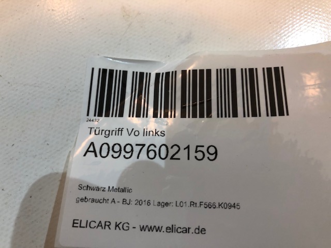 Türgriff Vo links für Mercedes-Benz Türgriff Vo links für Mercedes-Benz