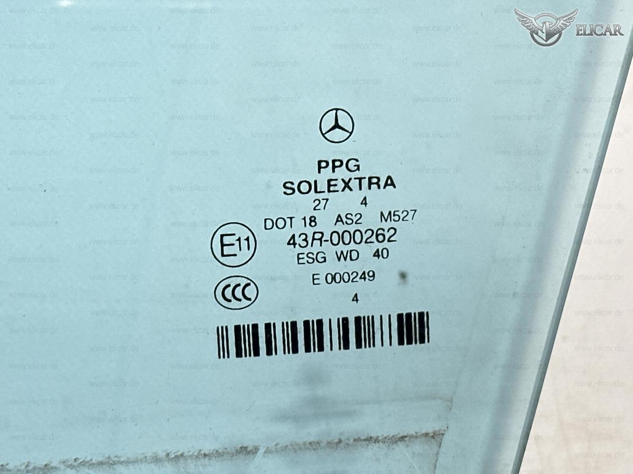 Seitenscheibe vorne links ** für Mercedes-Benz Seitenscheibe vorne links ** für Mercedes-Benz