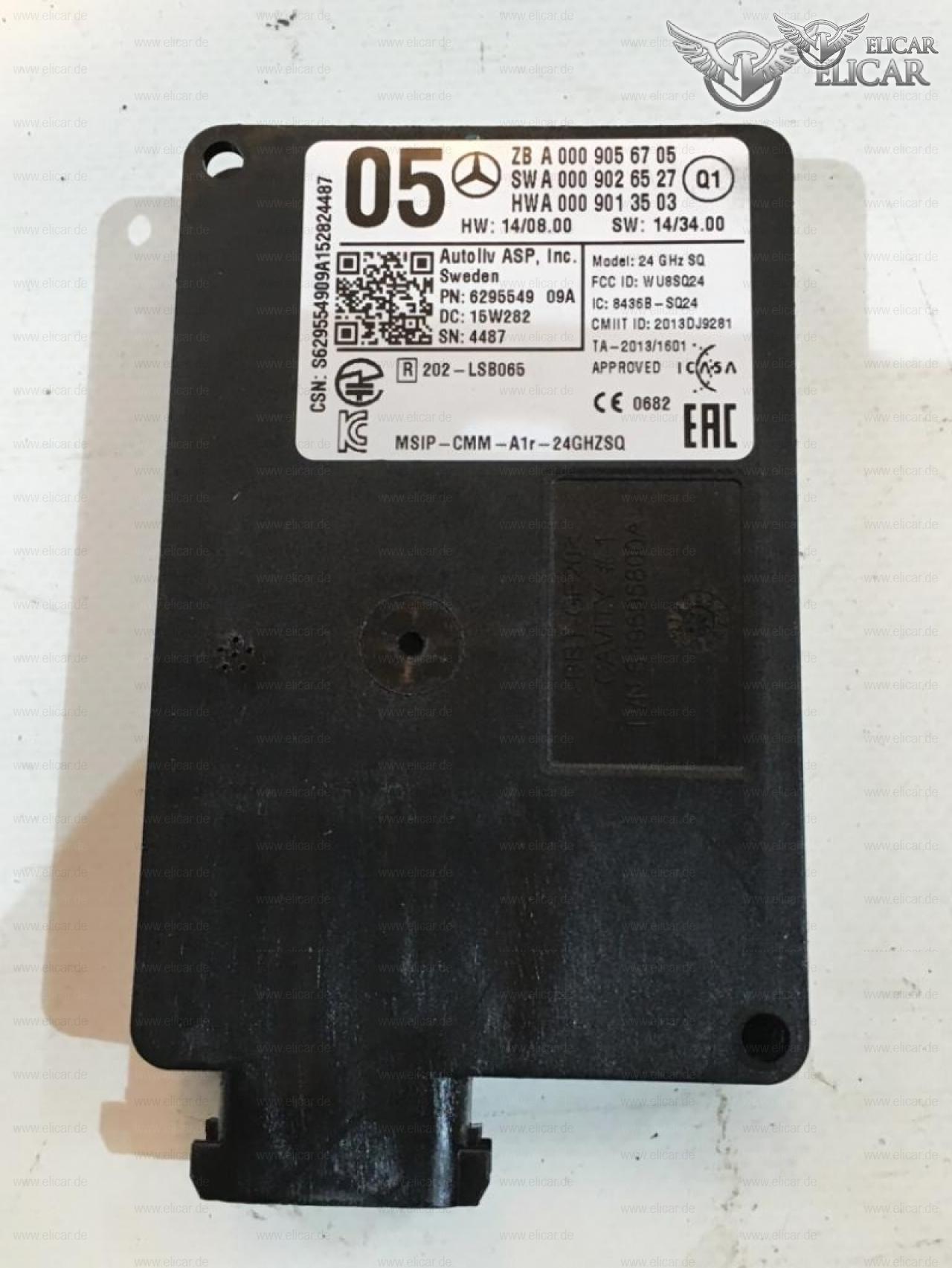 Mercedes A0009056705 GLEICH WIE A0009052804 - Radarsensor ** original ...