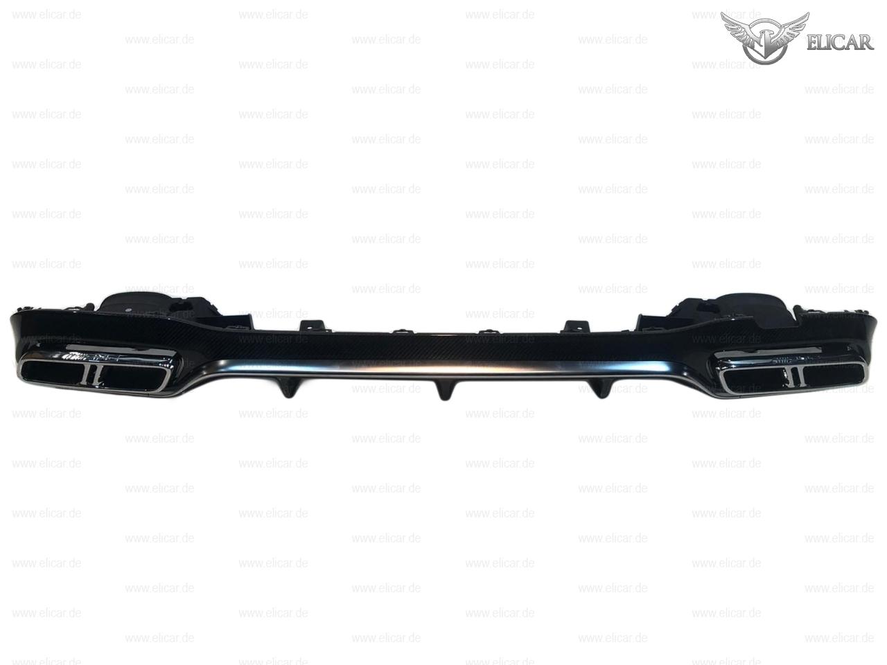 Diffusor Carbon / Abdeckung hinten unten  E63 AMG  für Mercedes-Benz 