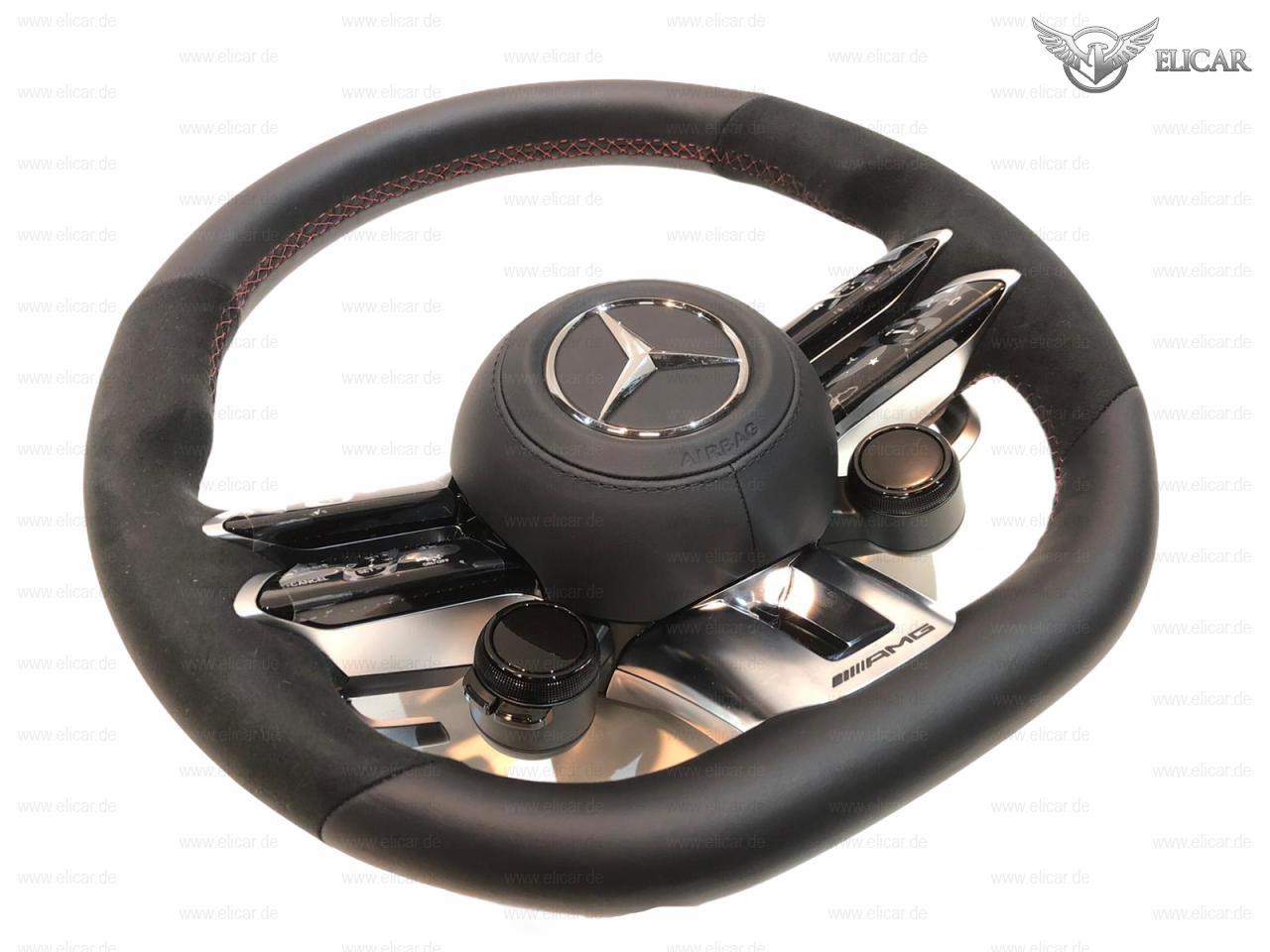 Lenkrad Heizbar mit Airbag 63AMG Performance für Mercedes-Benz 