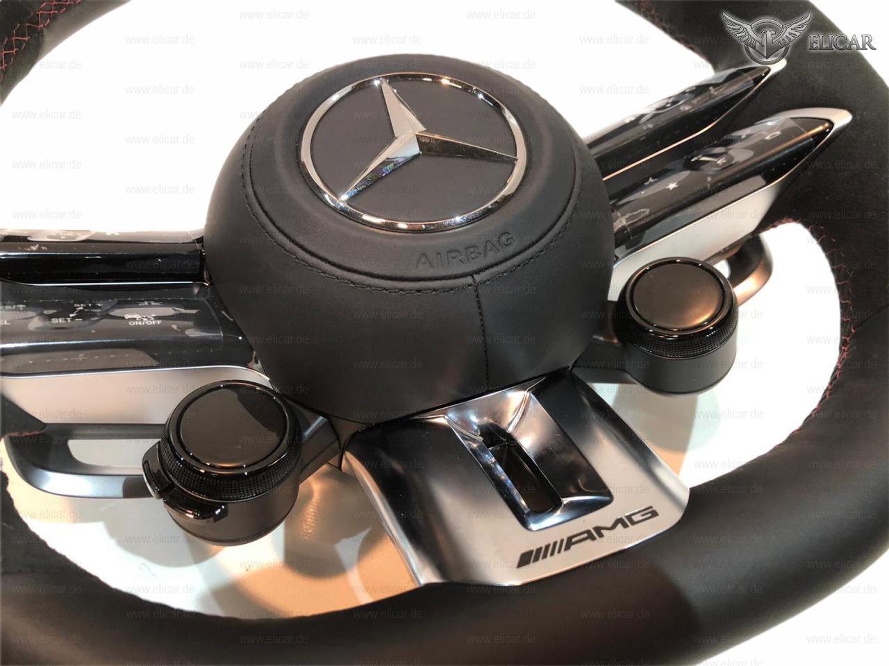Lenkrad Heizbar mit Airbag 63AMG Performance für Mercedes-Benz 