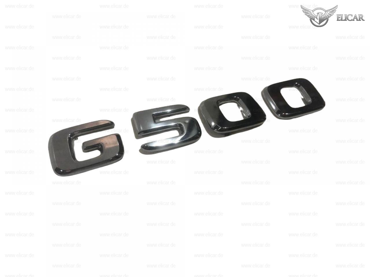 Typenkennzeichen G500   für Mercedes-Benz 