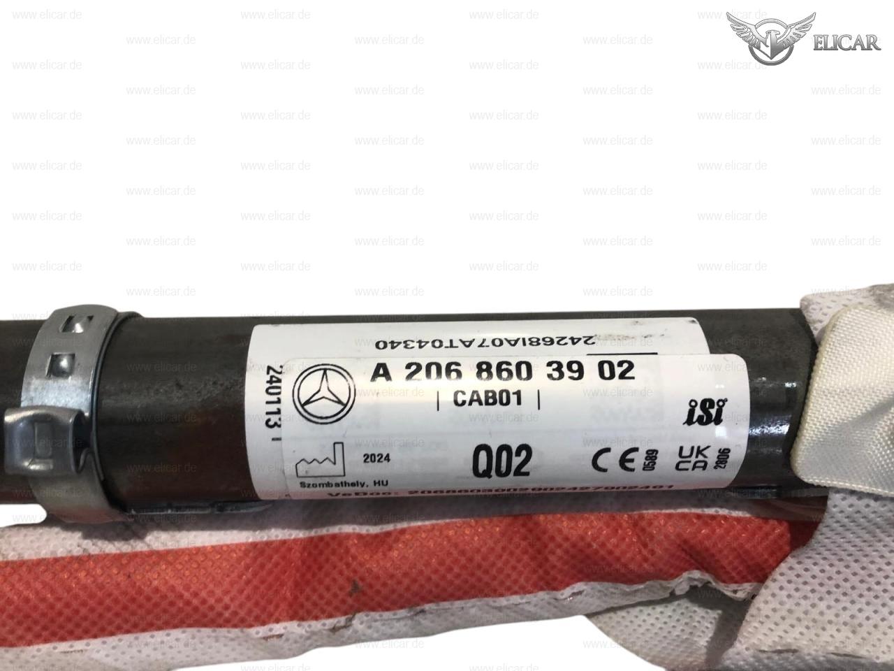 Fensterairbag rechts für Mercedes-Benz Fensterairbag rechts für Mercedes-Benz